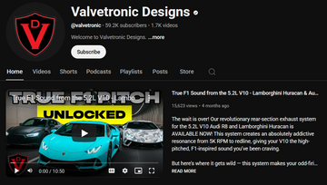 How Valvetronic Makes Its YouTube Videos