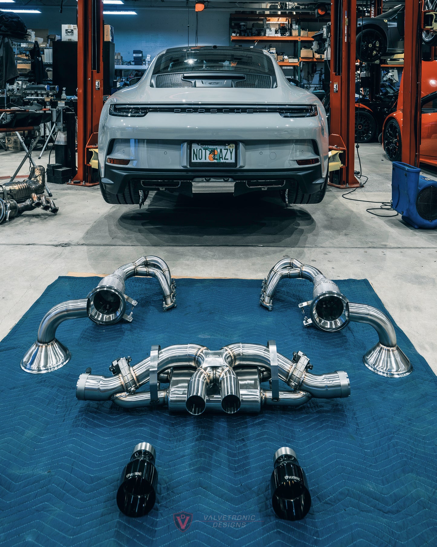 Porsche 992 GT3/RS Valved Sport Exhaust System