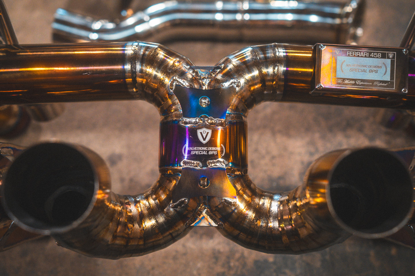 Ferrari 458 Italia Valved Sport Exhaust System