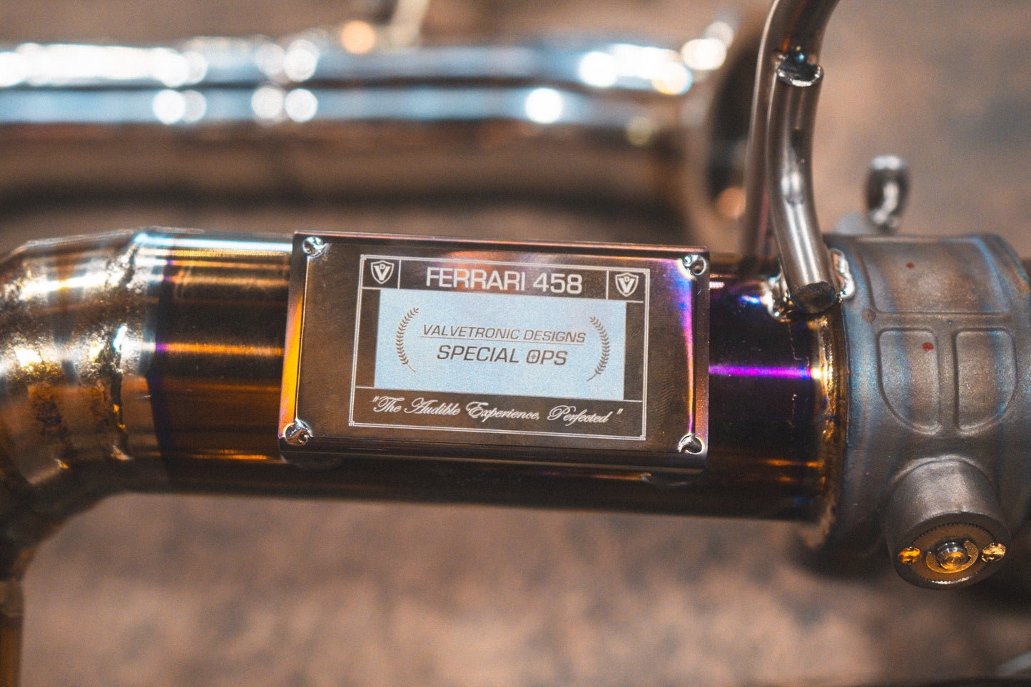 Ferrari 458 Italia Valved Sport Exhaust System