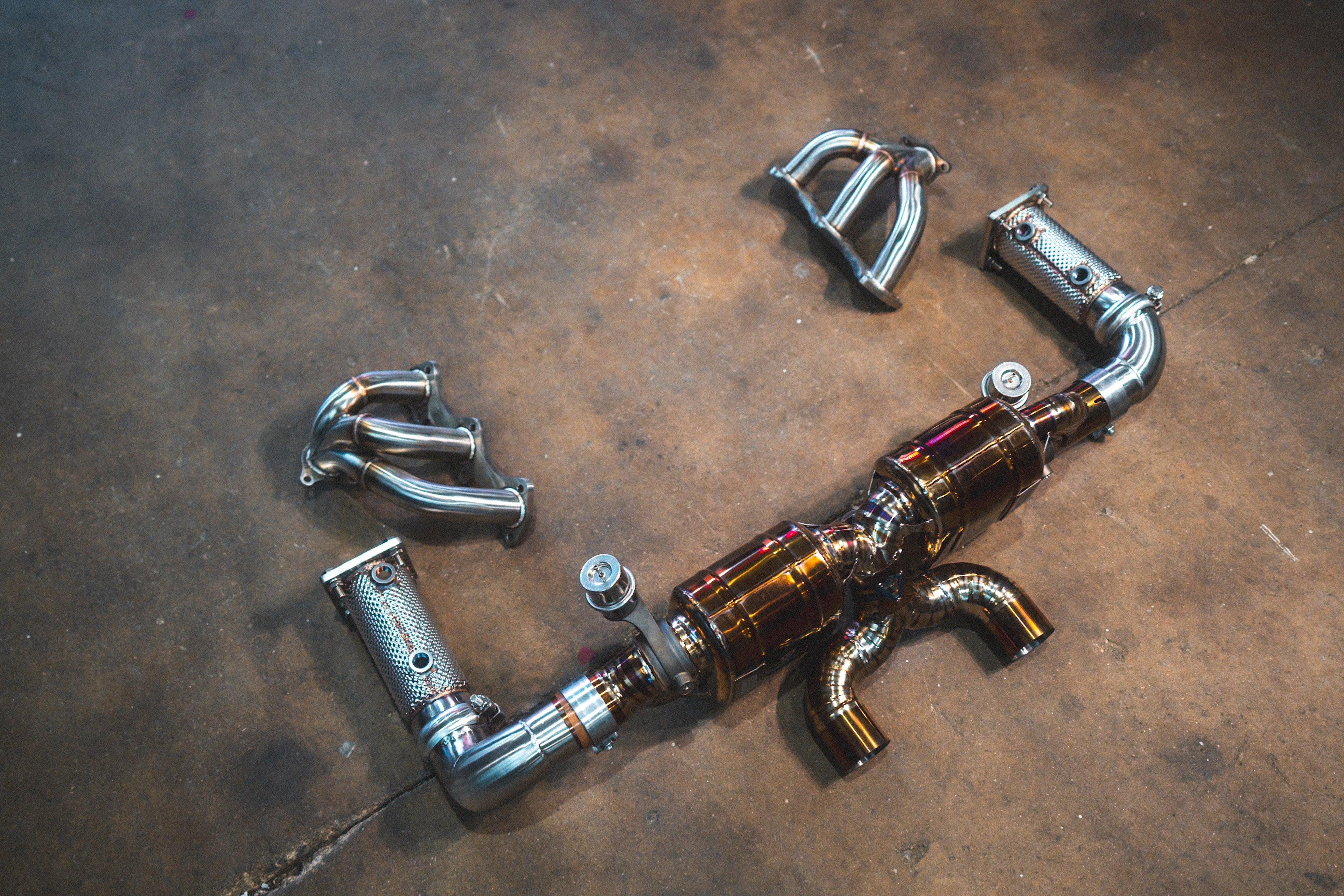 Valvetronic Valved Sport Exhaust System for Porsche 991.2 Carrera