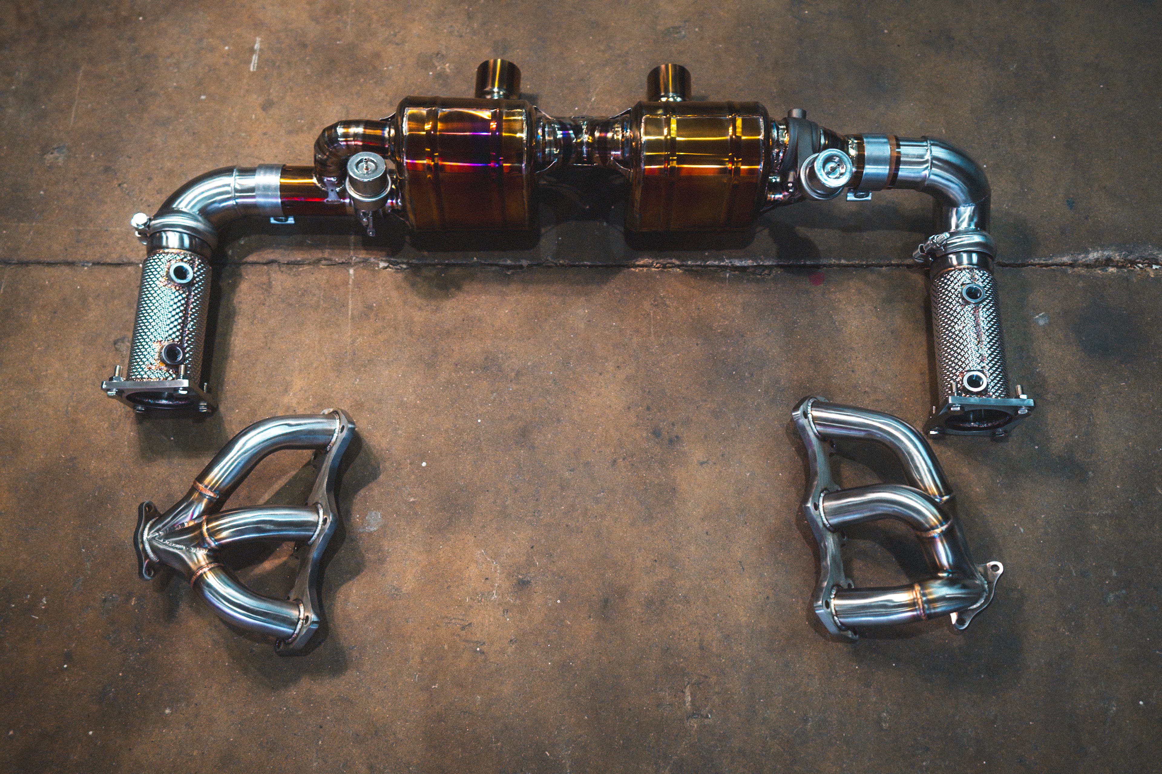 Valvetronic Valved Sport Exhaust System for Porsche 991.2 Carrera