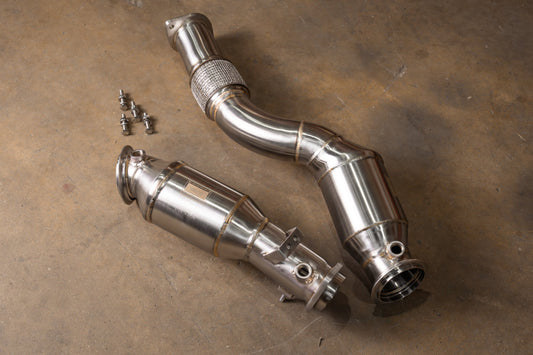 BMW G8X M3 / M4 400 Cell Catted Downpipes