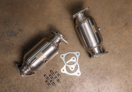 Chevy Corvette C8 / C8 Z06 400 Cell Catted Downpipes