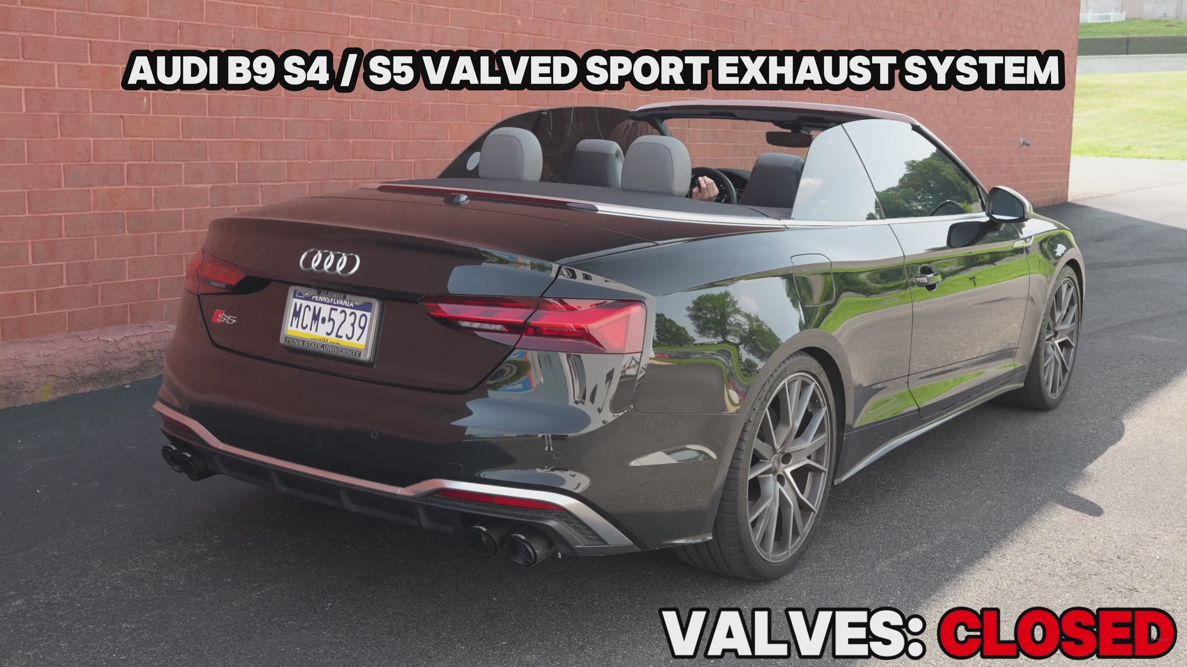 Audi B9 S4 / S5 Valved Sport Exhaust System