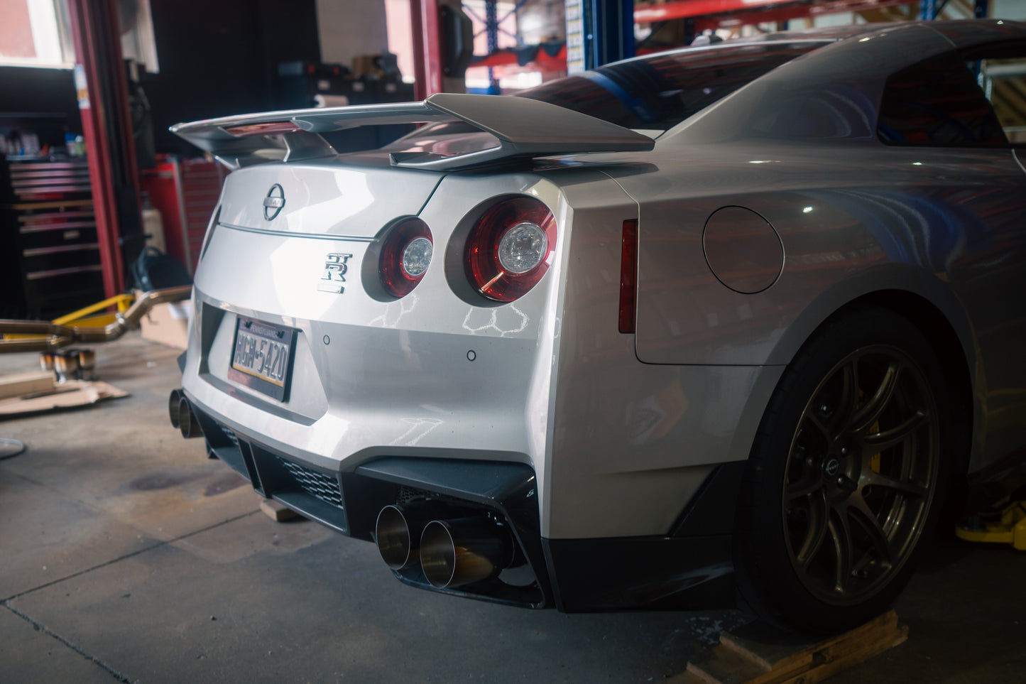 Nissan GTR R35 Valved Sport Exhaust System