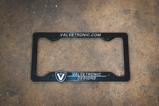 Valvetronic Designs License Plate Frame