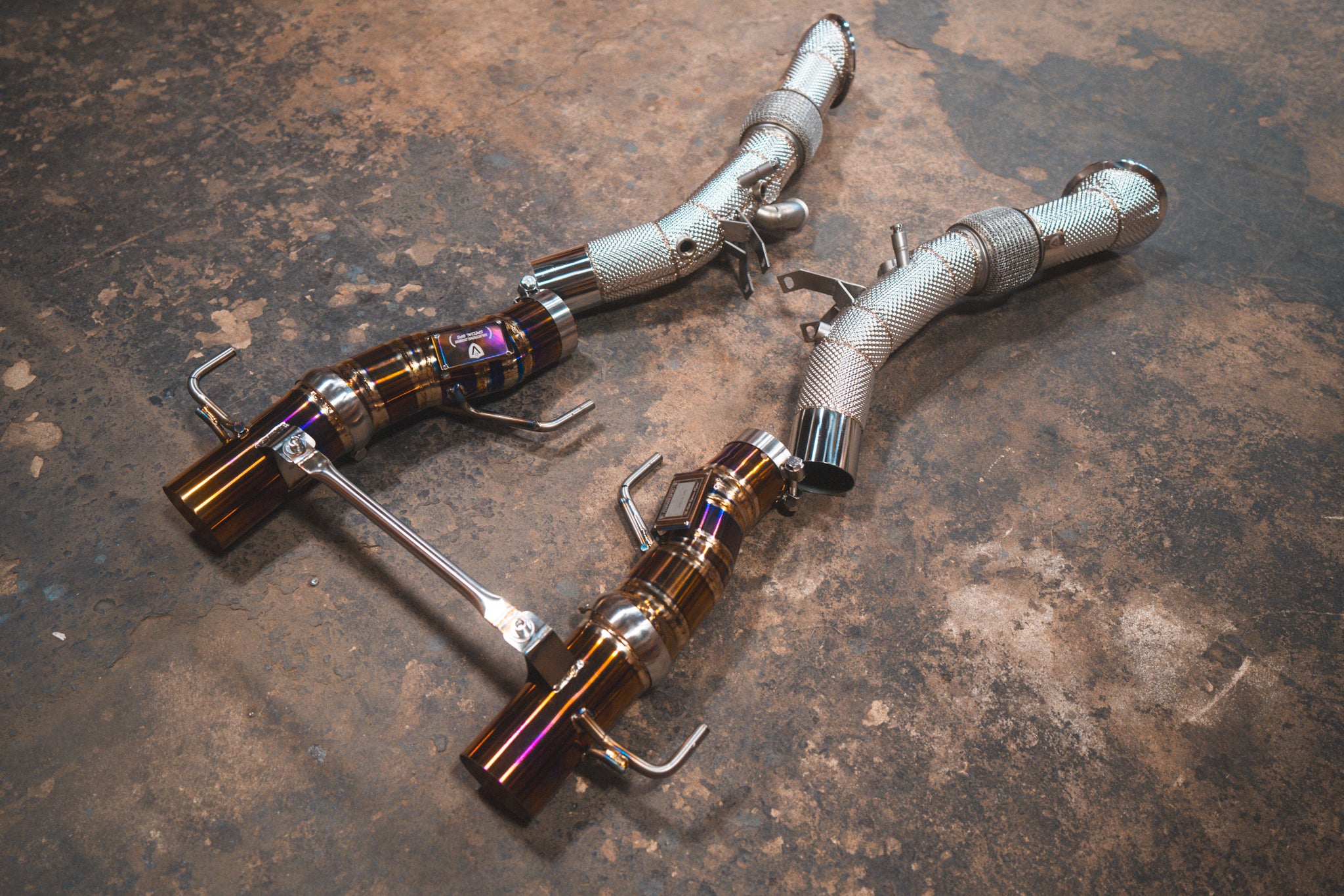 Ferrari SF90 RACE F1 Exhaust System Valvetronic Designs