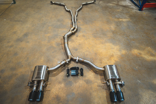 B9 S4/S5 Valved Sport Exhaust System 