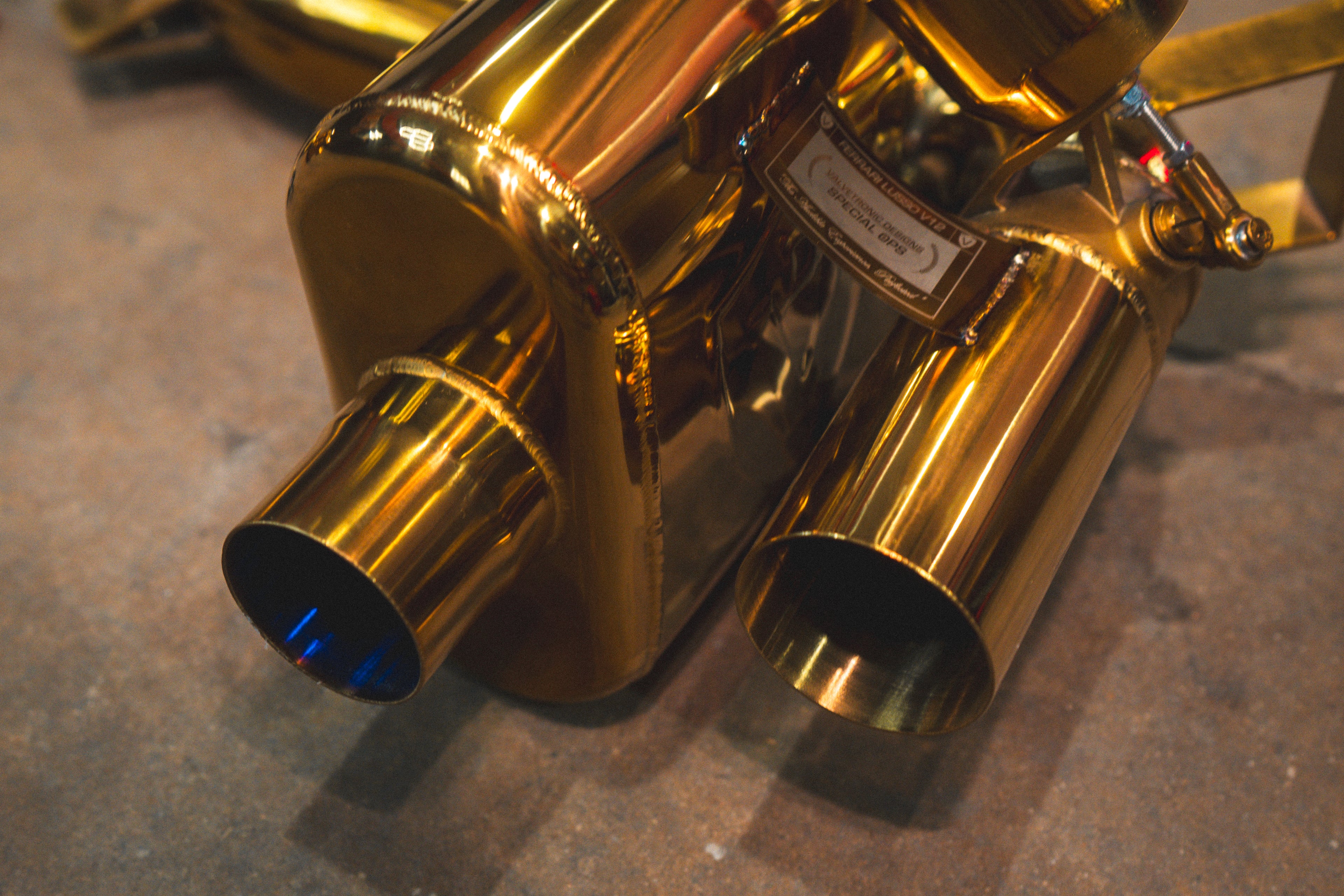 Ferrari GTC4 Lusso Valved Exhaust system
