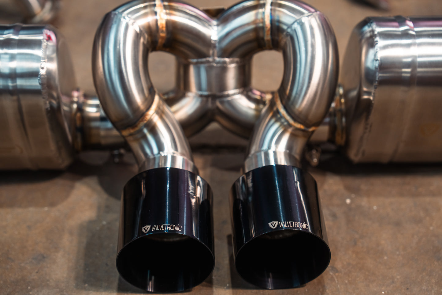 Valvetronic Valved Sport Exhaust System for Porsche GT3 991.1 / 991.2