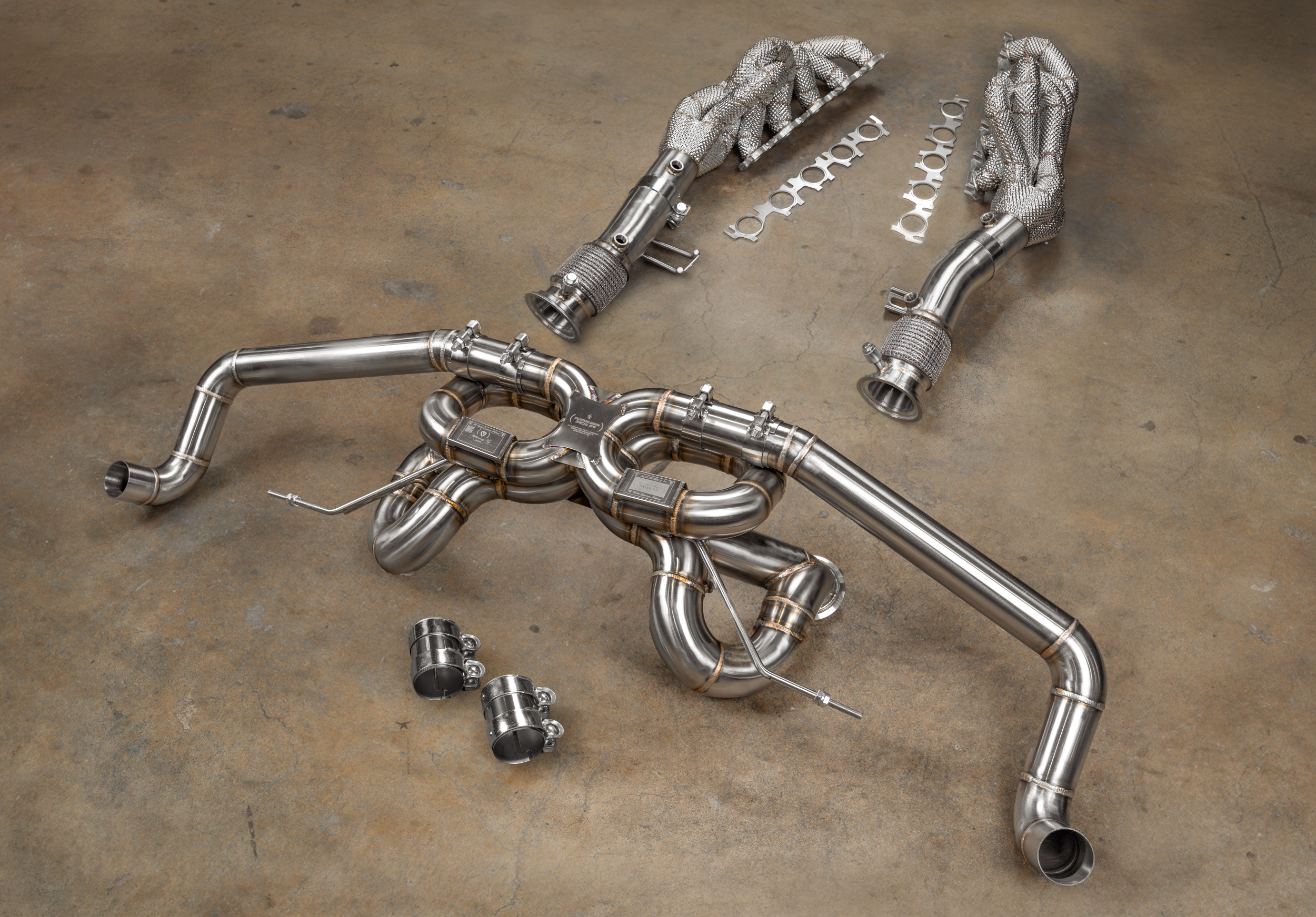 Audi R8 True F1 Exhaust System