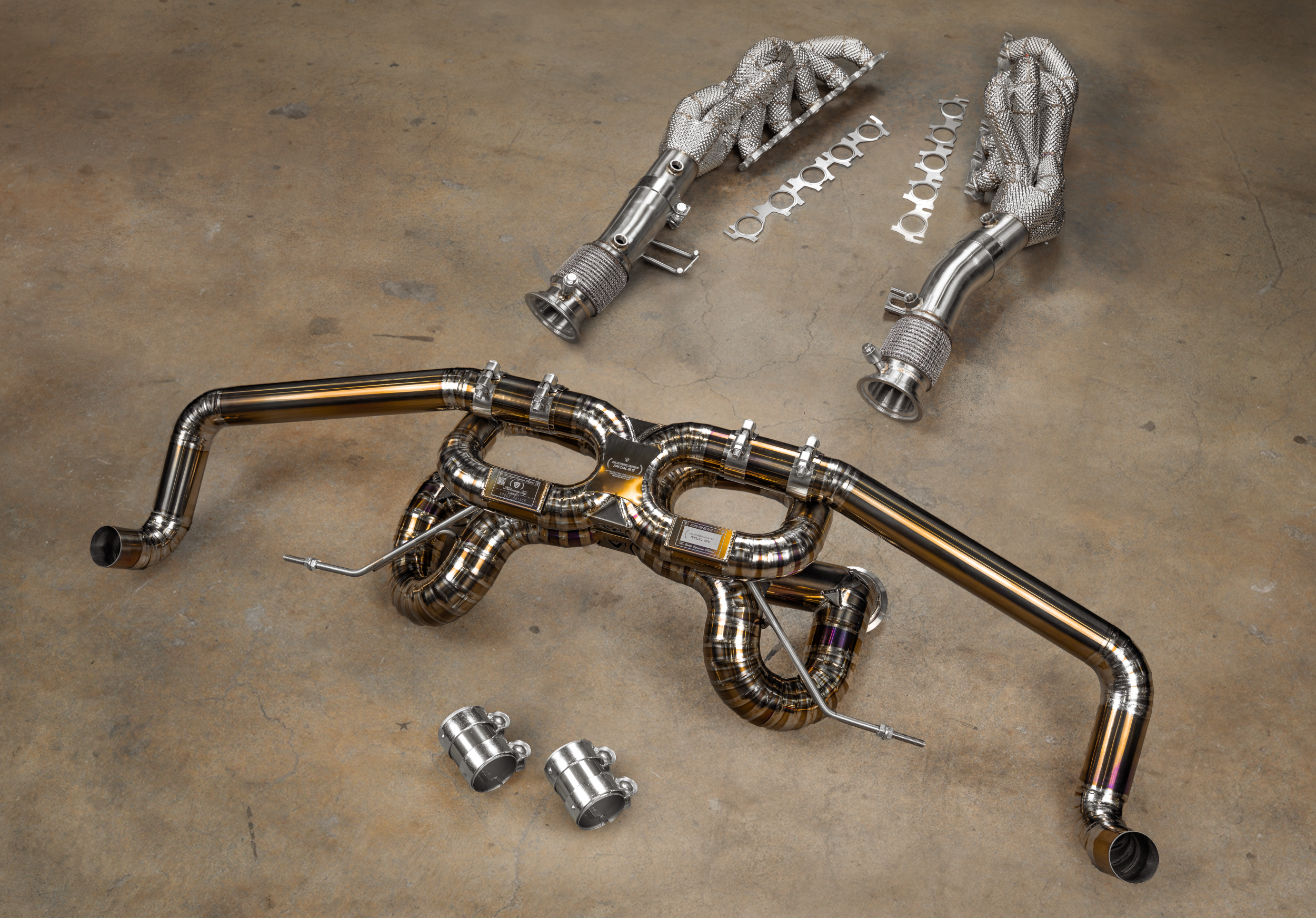 Audi R8 True F1 Exhaust System