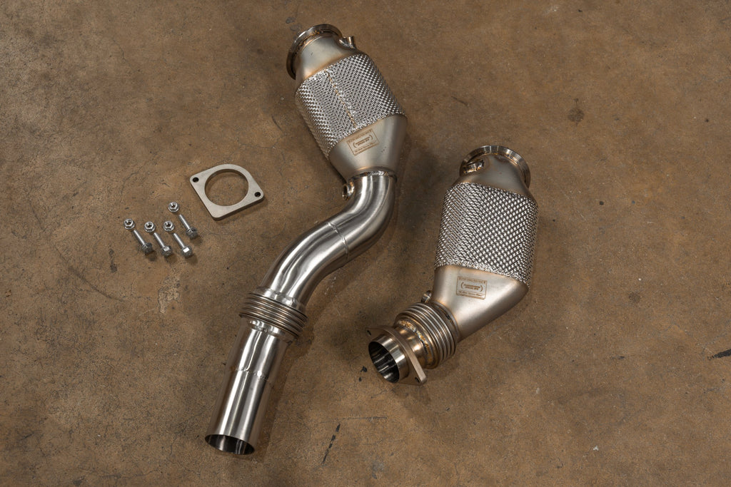 BMW F80/F82/F83/F87C M2C / M3 / M4 400 Cell Catted Downpipes