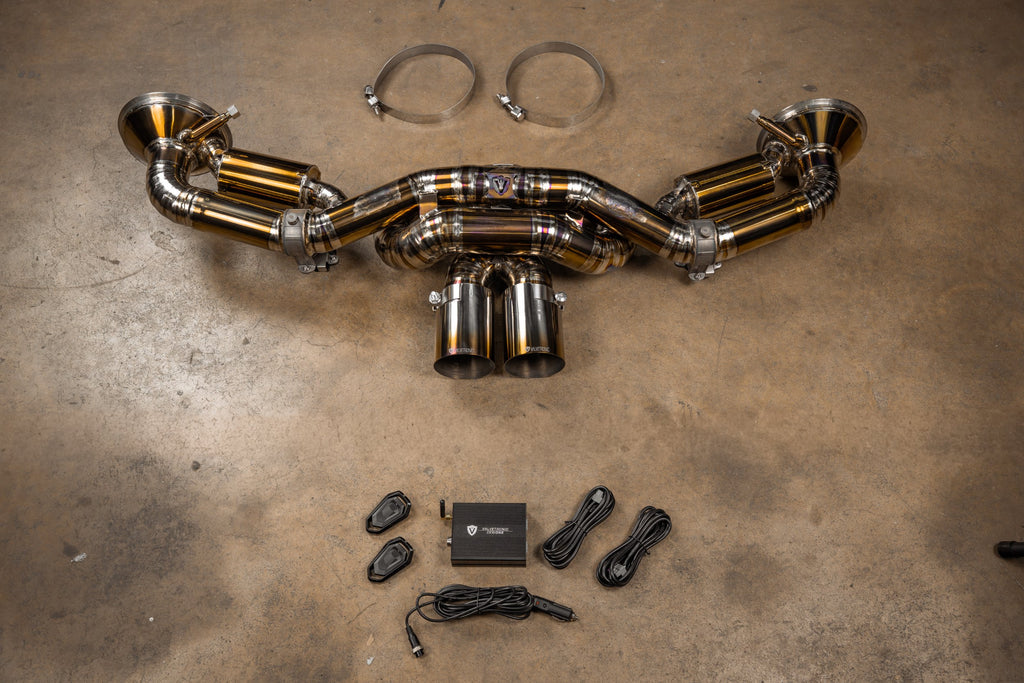 Valvetronic Valved Sport Exhaust System for Porsche 992 GT3/RS