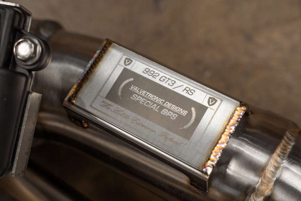 Valvetronic Valved Sport Exhaust System for Porsche 992 GT3/RS