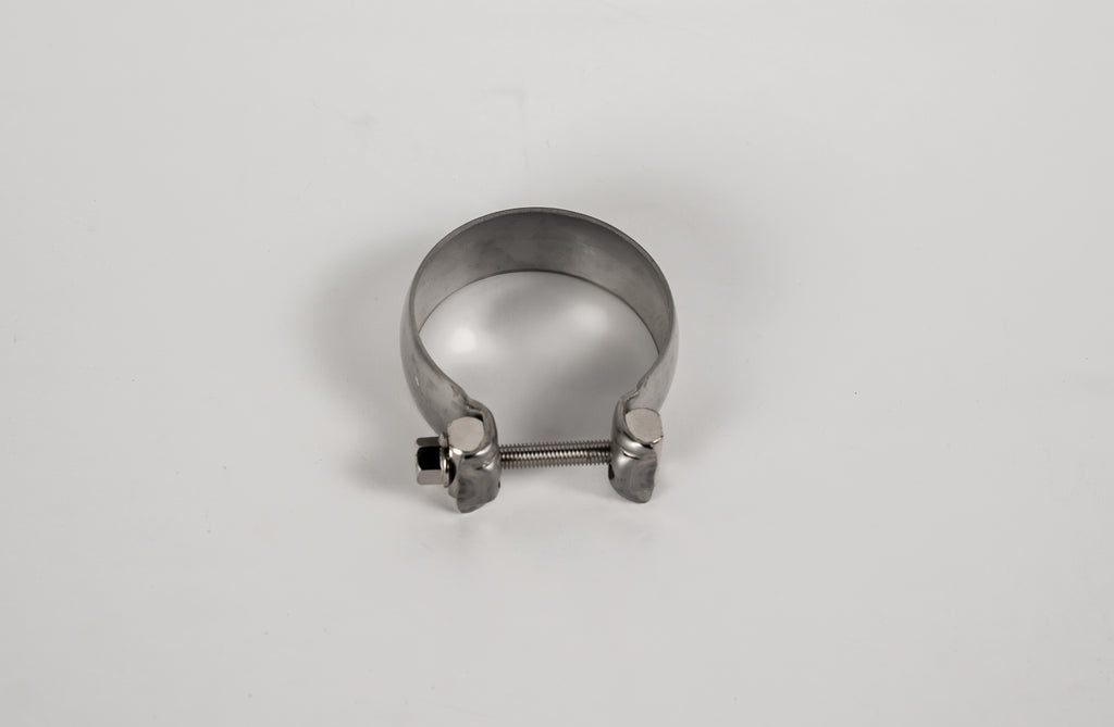 Valvetronic Designs Torqseal™ Ball Flare Clamp, band and bolt view