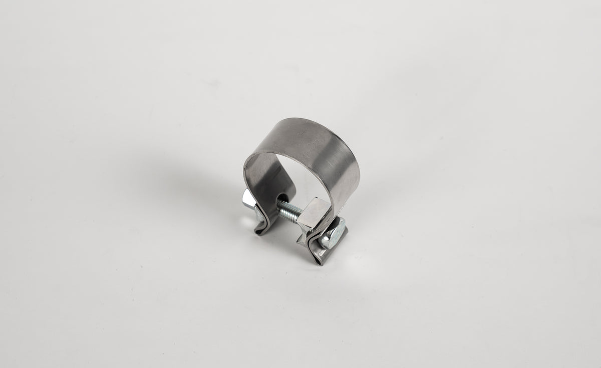 Torqseal stainless steel exhaust band clamp - brushed