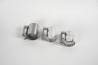 Torqseal Sleeve Butt Joint Clamps - Double Layer (left) and Single Layer