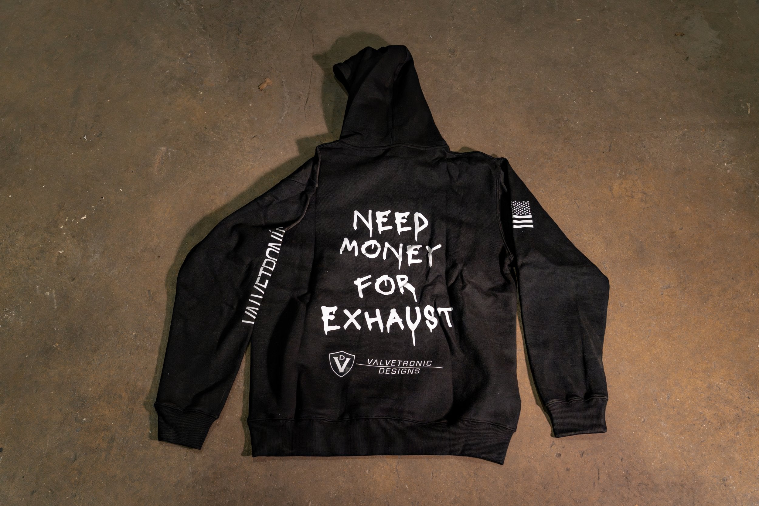 Need Money for Exhaust Hoodie – Valvetronic Designs
