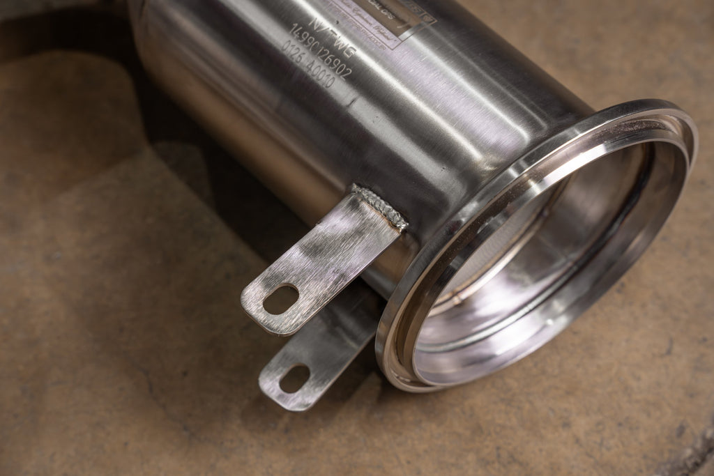 400 Cell Catted Down Pipes For Porsche 992 GT3 / GT3 RS