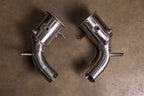 400 Cell Catted Down Pipes For Porsche 992 Turbo / Turbo S