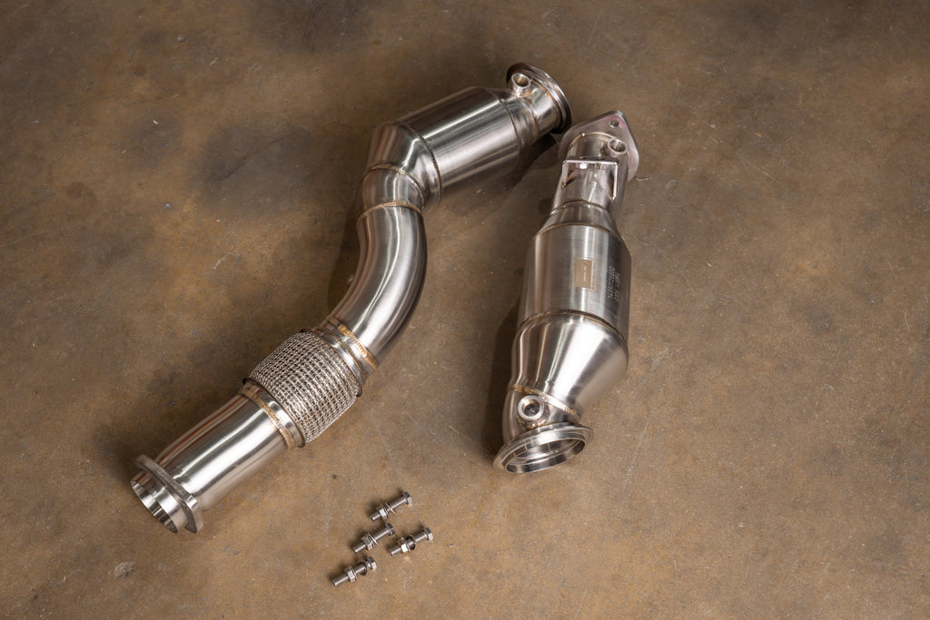 BMW G8X M2 / M3 / M4 400 Cell Catted Downpipes