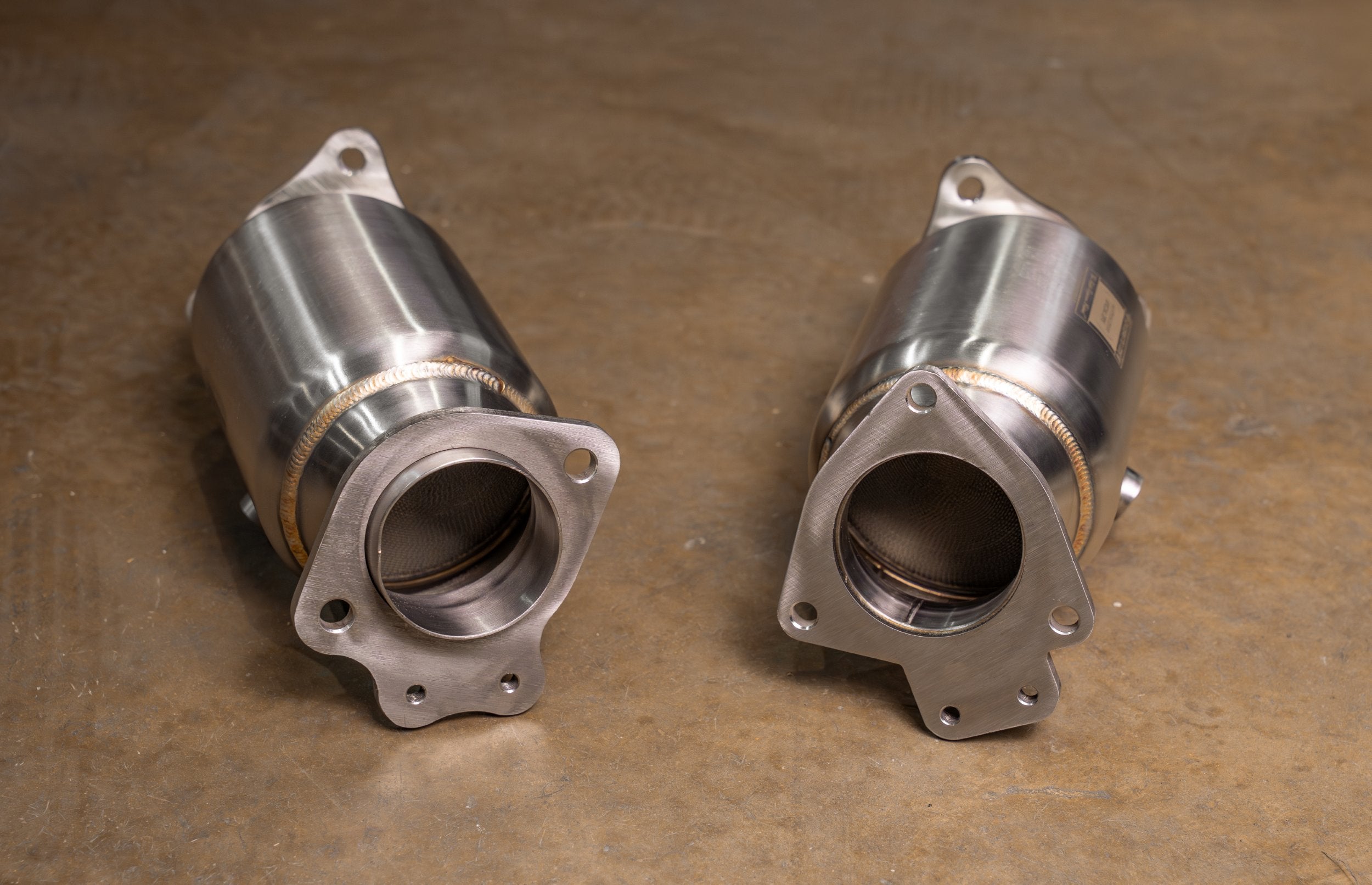 Chevy Corvette C8 / C8 Z06 400 Cell Catted Downpipes