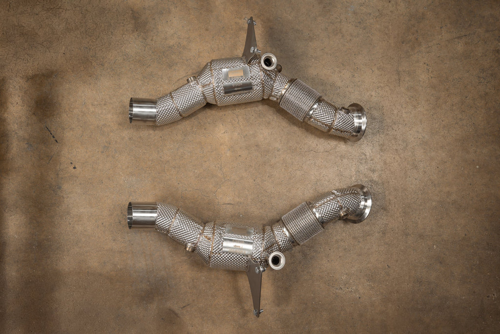 Valvetronic Designs Ferrari F8 Downpipes