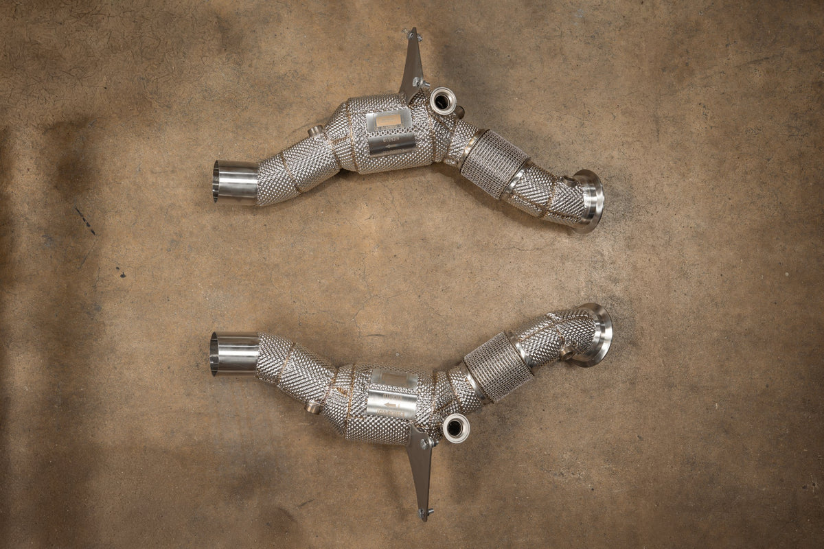 Valvetronic Designs Ferrari F8 Downpipes