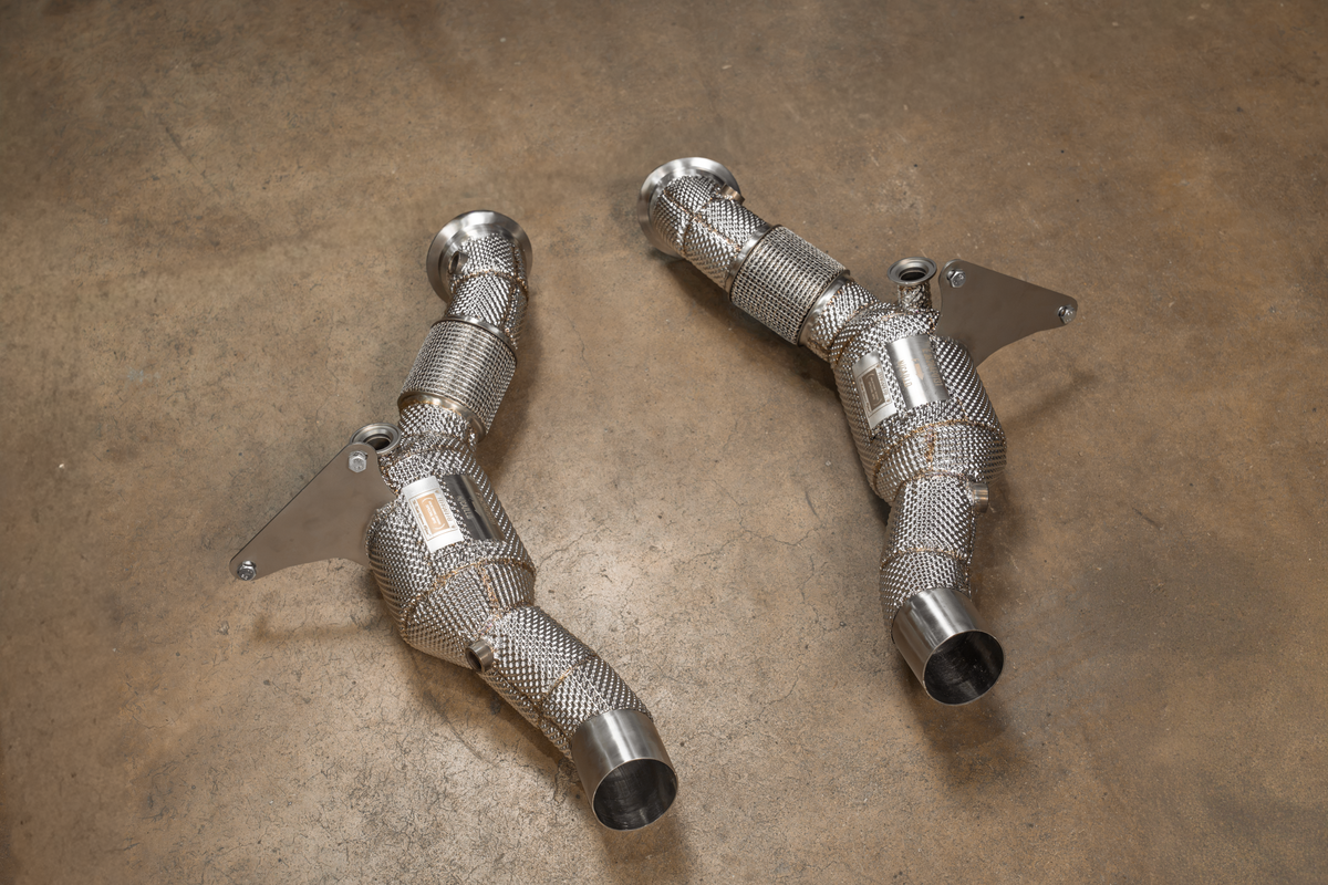 Valvetronic Designs Ferrari F8 Downpipes