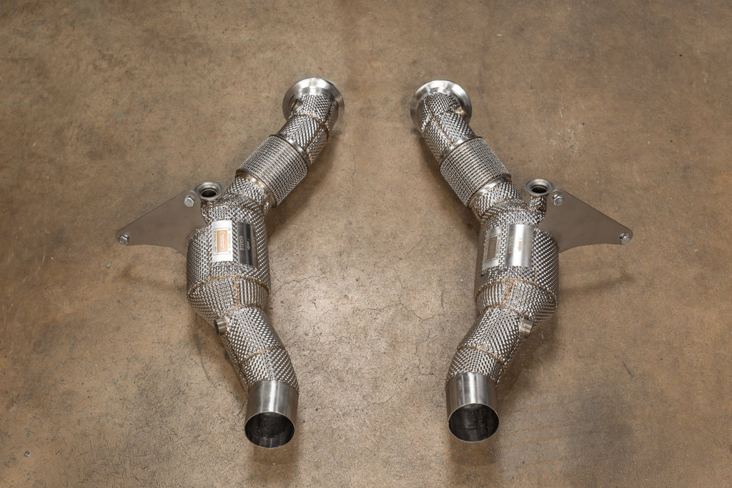 Valvetronic Designs Ferrari F8 Downpipes