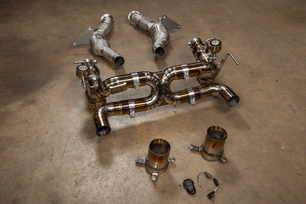 Ferrari F8 Valved Sport Exhaust System