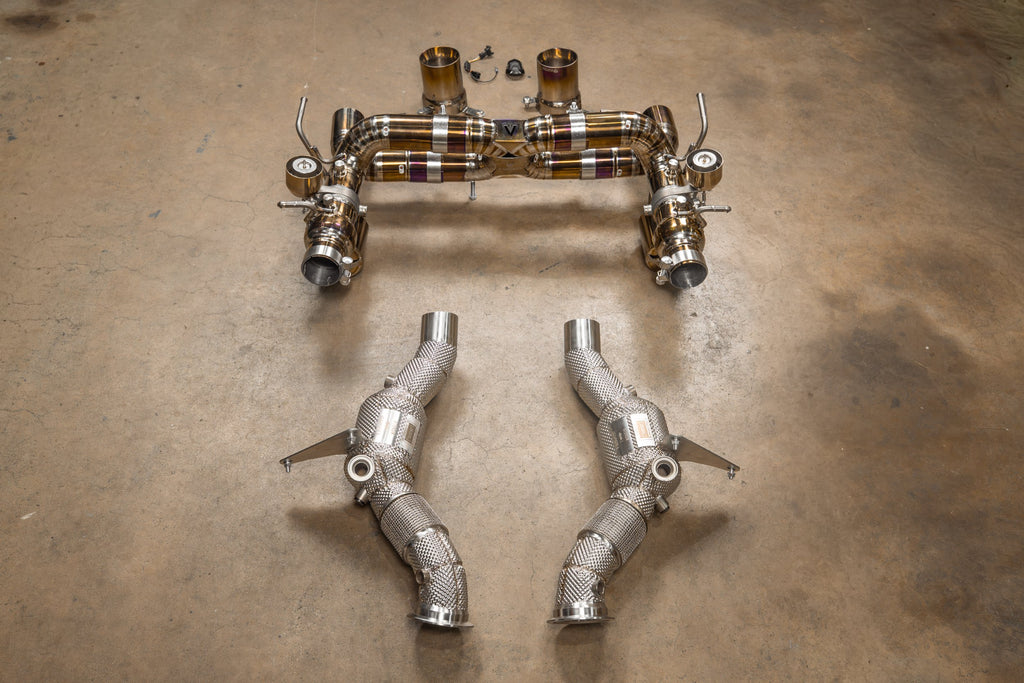 Ferrari F8 Valved Sport Exhaust System