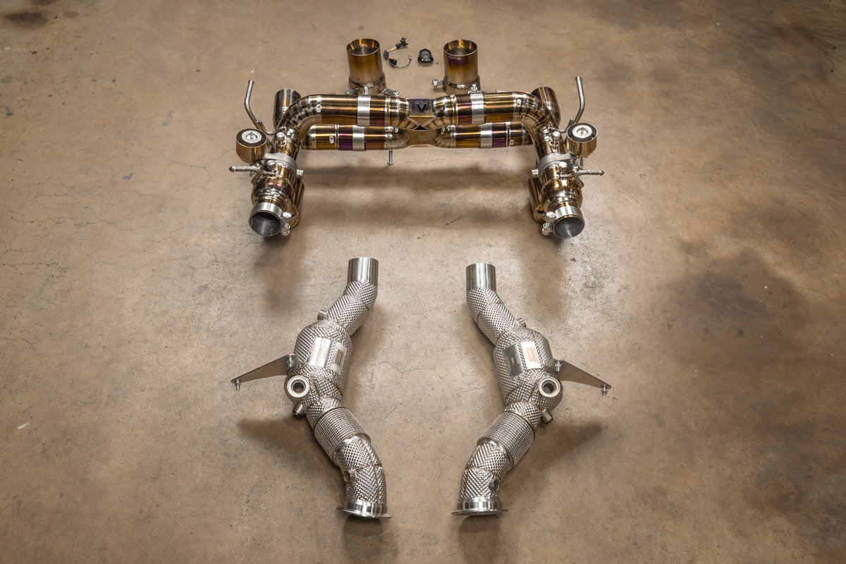 Ferrari F8 Valved Sport Exhaust System