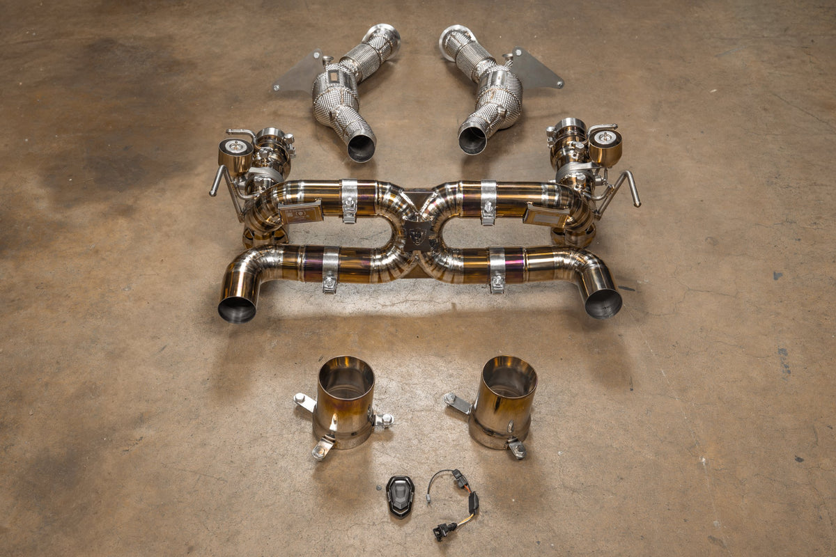 Ferrari F8 Valved Sport Exhaust System