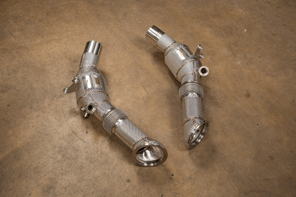 Ferrari SF90 Stradale / Spider 400 Cell Catted Downpipes