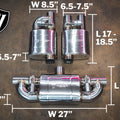 UNIVERSAL VALVED MUFFLER KIT