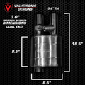 UNIVERSAL VALVED MUFFLER KIT