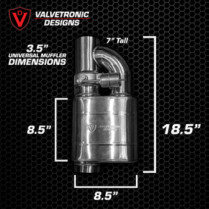 UNIVERSAL VALVED MUFFLER KIT