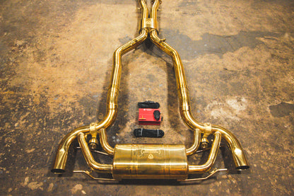 Mercedes SLS AMG Valved Sport Exhaust System