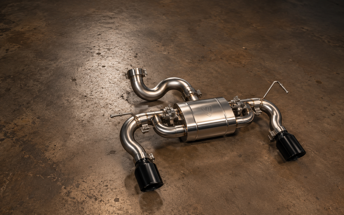 Jeep Wrangler JK Street Axle-Back Exhaust