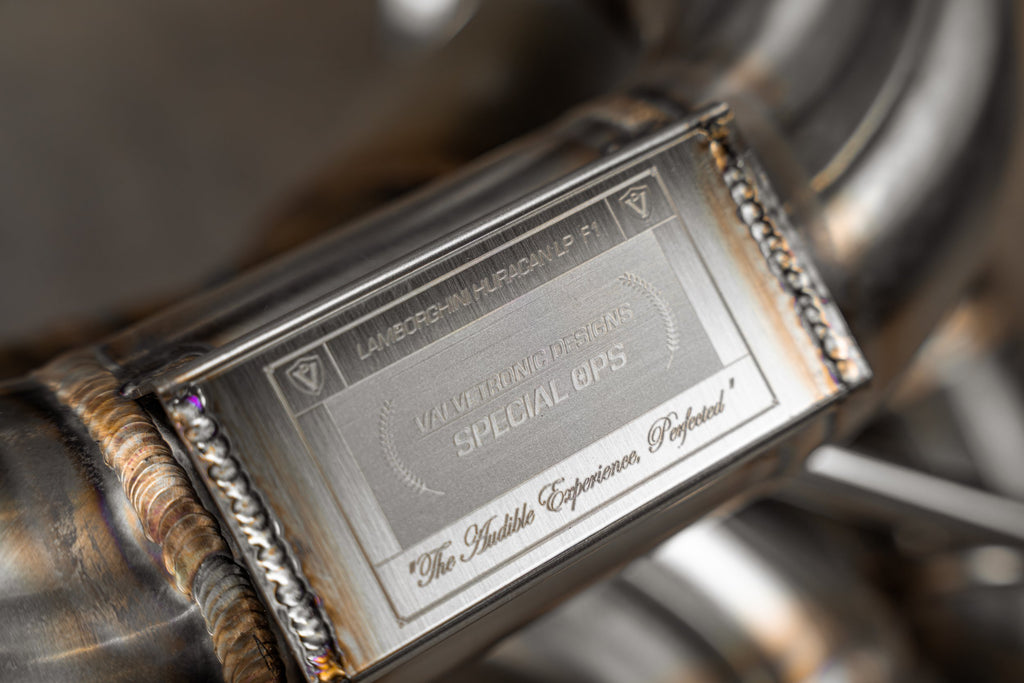 Lamborghini Huracan True F1 / Valved Exhaust System (LP580/610)