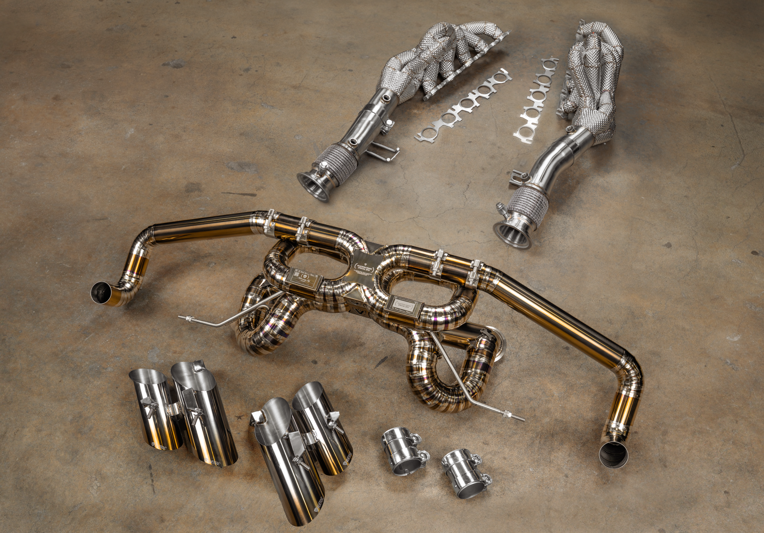 Lamborghini Huracan True F1 / Valved Exhaust System (LP580/610)