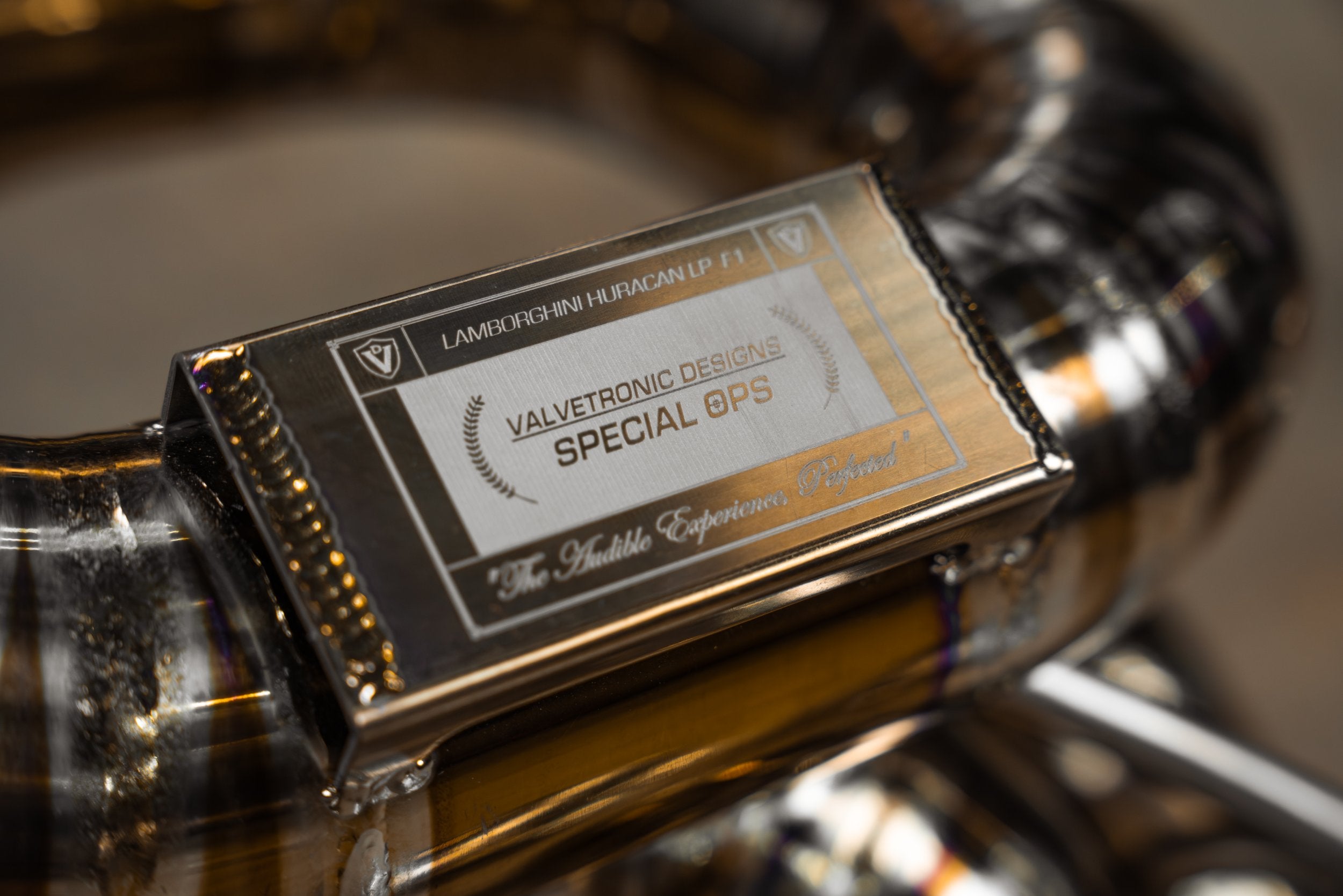 Lamborghini Huracan True F1 / Valved Exhaust System (LP580/610)