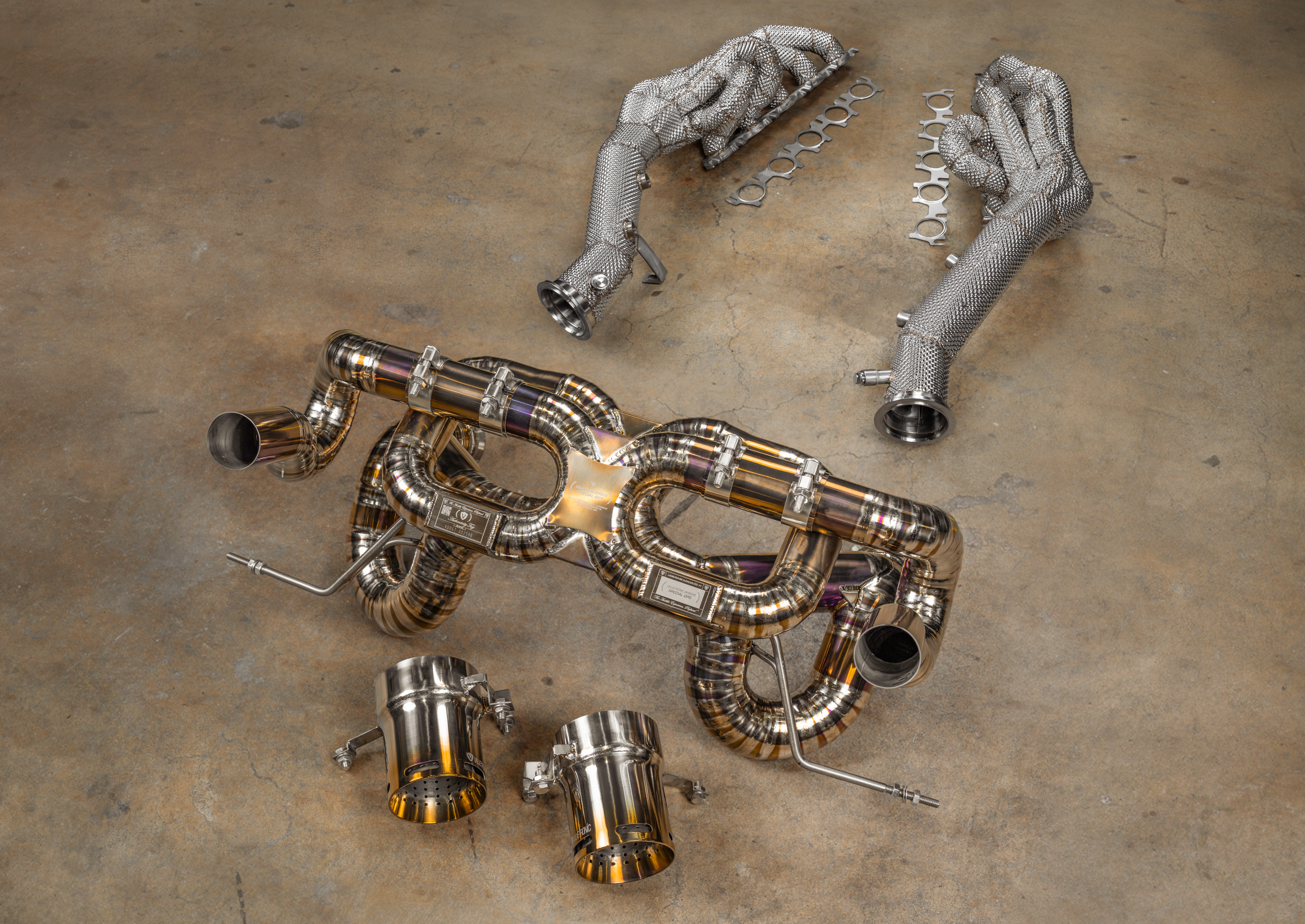 Lamborghini Huracan Performante /  EVO / STO / Tecnica True F1 / Valved Exhaust system