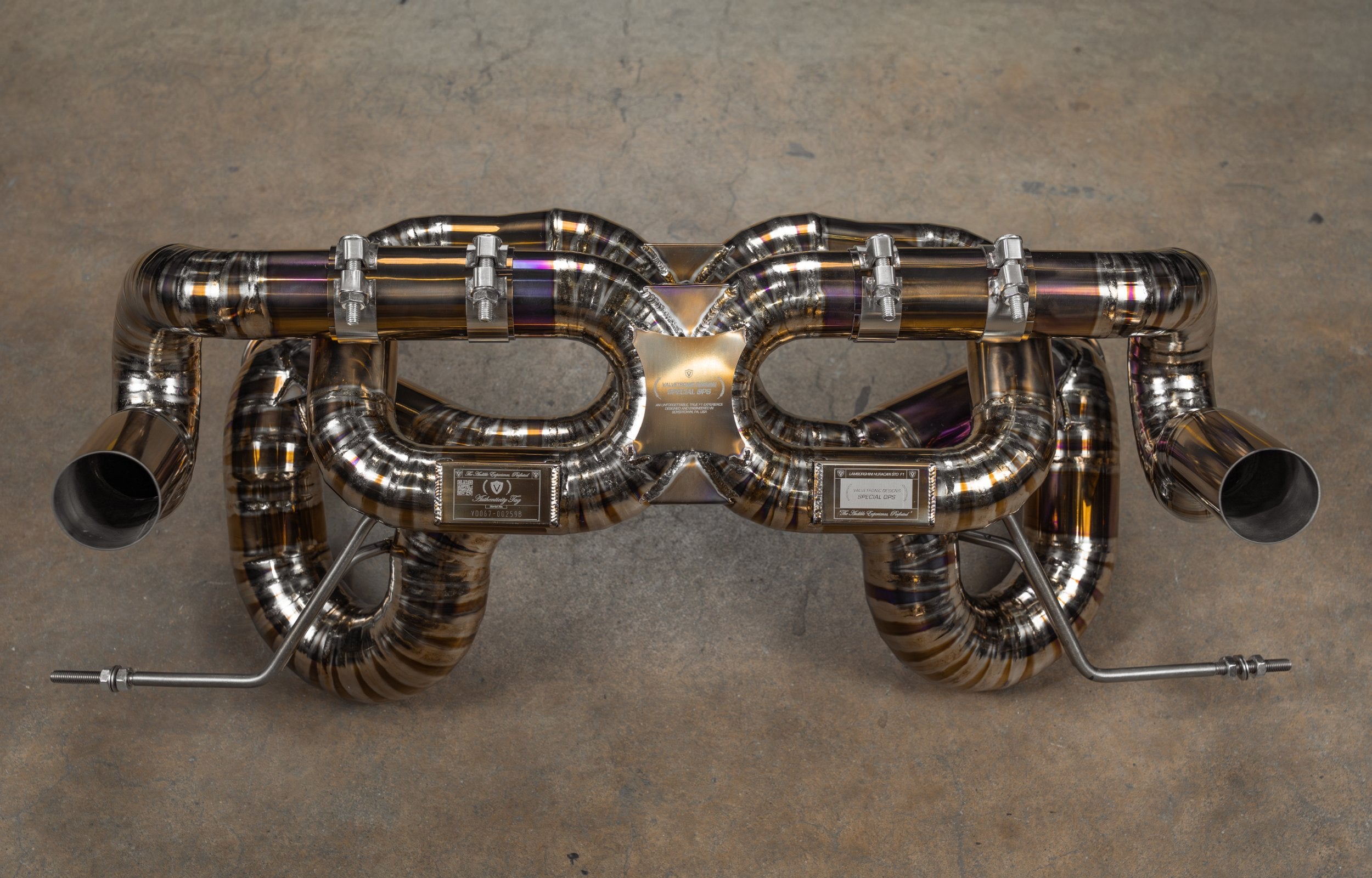 Lamborghini Huracan Performante /  EVO / STO / Tecnica True F1 / Valved Exhaust system