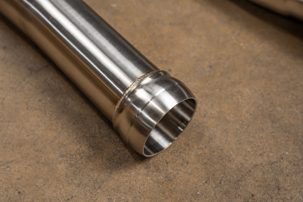 Valvetronic Designs Mercedes-AMG GT 400 cell catted downpipes - view 6