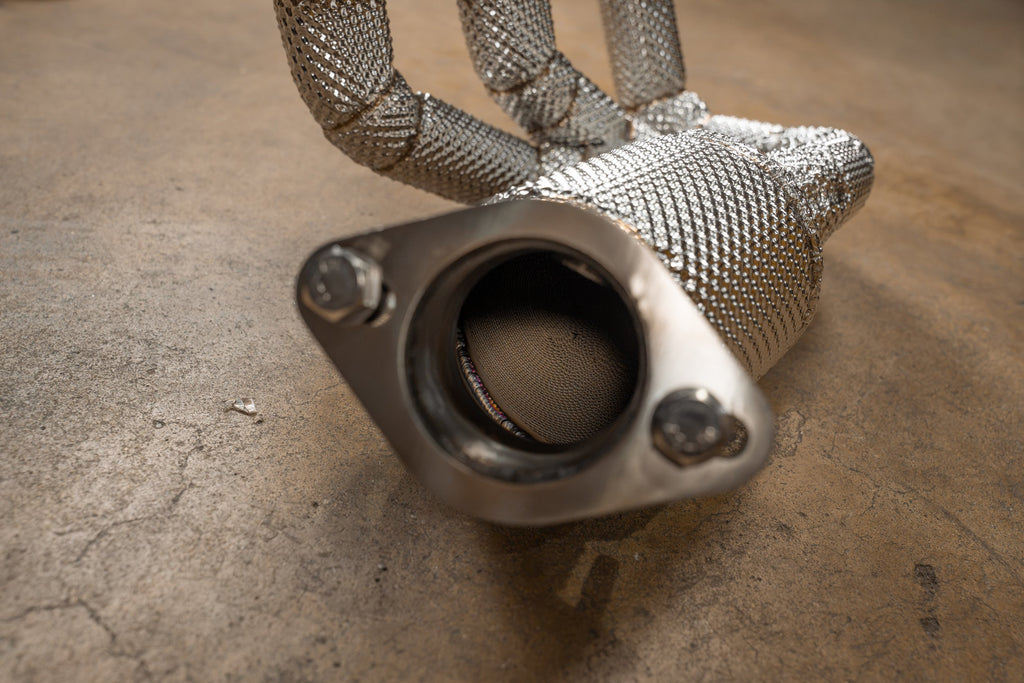 Valvetronic Designs Porsche 981 Boxster / Cayman 400 cell catted headers - view 7