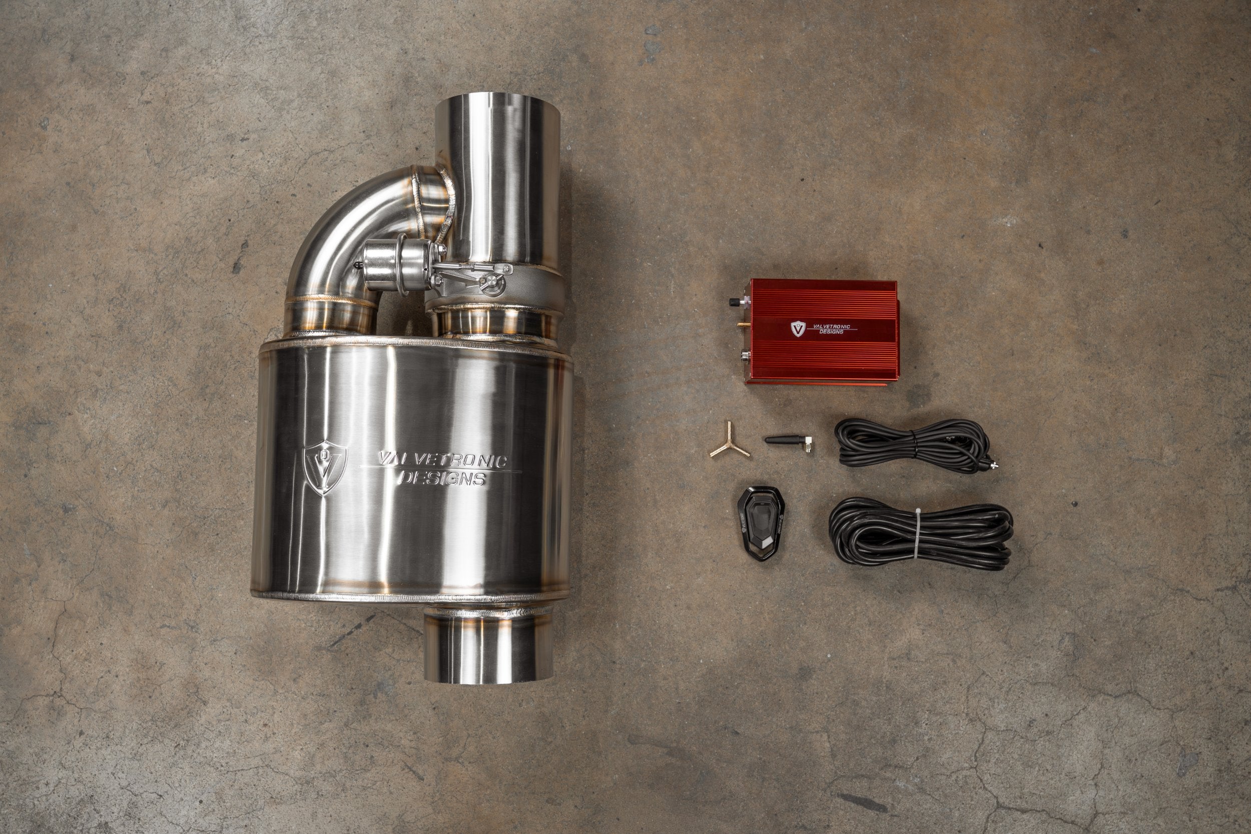 UNIVERSAL VALVED MUFFLER KIT